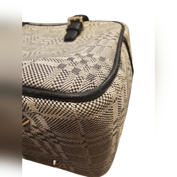 Burberry Grey Plaid Canvas Tote Bag w/ COA - Picture 8 of 15